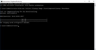 Elevated command prompt